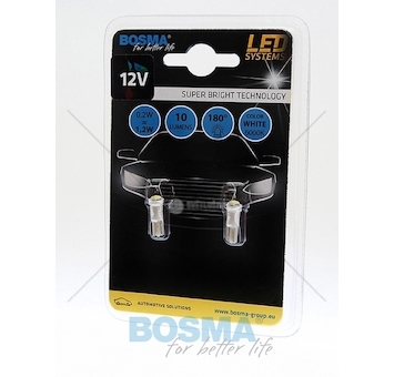 Žárovka LED 12V T05 1XSMD 3528 bílá BOSMA 3932