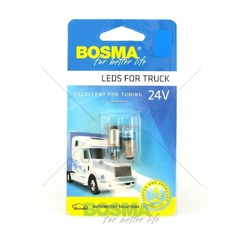 Žárovka LED 24V BA9S ROZPRASZAJACA NIEBI BOSMA 7934