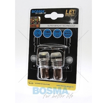 Žárovka LED 24V BAY15D 1XSMD bílá BOSMA 3215