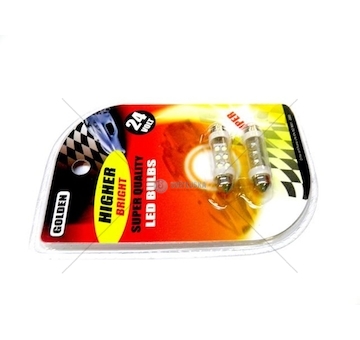 Žárovka LED 24V SMD 6XLED bílá  LSV-2-24