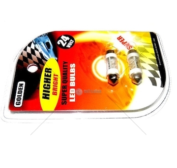 Žárovka LED 24V SV8,5 3XLED (5W)  LSV-1-24