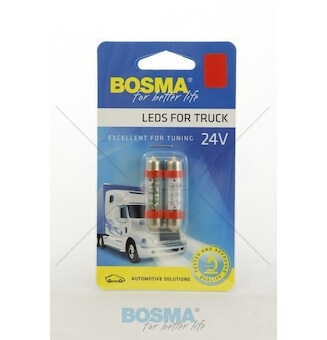 Žárovka LED 24V SV8,5 6XLED CZER BOSMA 7866