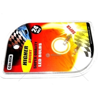 Žárovka LED 24V T05 1XLED bílá sada 2 kusů  LT05-1-24