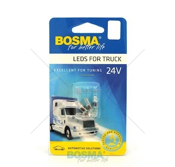 Žárovka LED 24V T05 1XLED bílá sada 4 kusů BOSMA 7651