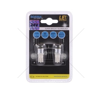 Žárovka LED SMD7080 T10 6000K BOSMA 4007