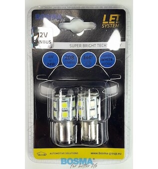 Žárovka P21/5W 12V 13 LED BOSMA BOSMA 5233