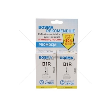 Žárovka xenon D1R 6000K 35W BOSMA 2-PAK BOSMA 6186D