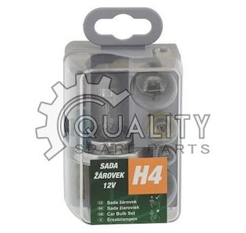 Žárovky servisní box H4 UNI GREEN