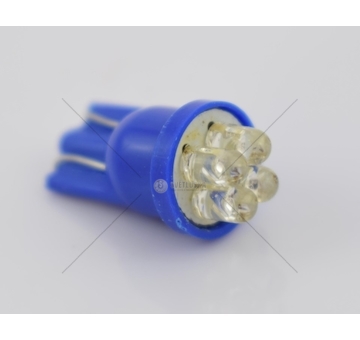 ZAROWKA LED 24V T10 4XLED BLUE 2PCS BOSMA 7439
