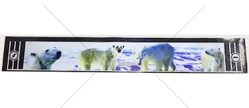 Zástěra zadní lední medvěd  LONG  CHL047