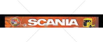 Zástěrka dlouhá SCANIA červený CHL042