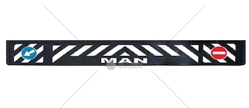 Zástěrka - lapač přední MAN 2400x350mm, černá