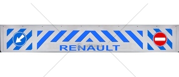 Zástěrka - lapač přední RENAULT 2400x350mm, modrá