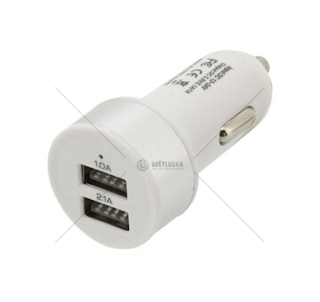 Zástrčka 2xUSB 5V/2100mA 12/24V COMPASS