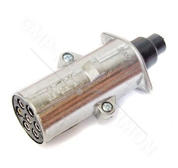 Zástrčka 7/24V hliníková