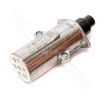 Zástrčka 7/24V hliníková