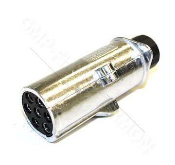 Zástrčka 7-pólová 24V kovová typ N hlavní