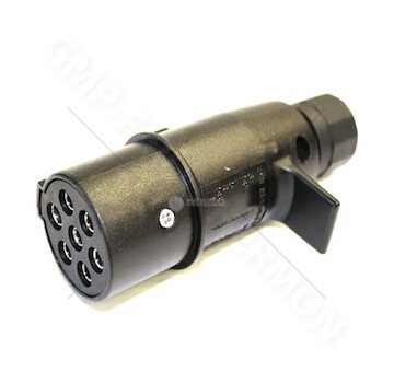 Zástrčka 7-pólová 24V plastová typ N