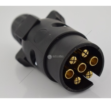 Zástrčka ELEKTR.PLAST.12V.7-BIEG.PRZYCZEP MTX ST070