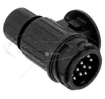 Zástrčka elektrická 12v/13pin 20a plastová 0182376_A