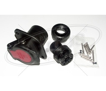 Zásuvka elektrická 7pin abs/ebs 24v typ-s 0057775_A