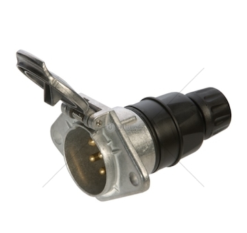 Zásuvka EURO hliníková-N-IEF s čepem E.JAEGER 111080