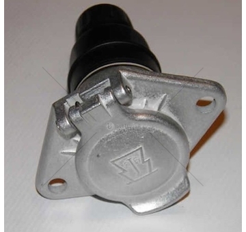 Zásuvka EURO hliníková -S-IEF E.JAEGER 111082