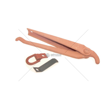 Závěr řetězu (očko+pružina)