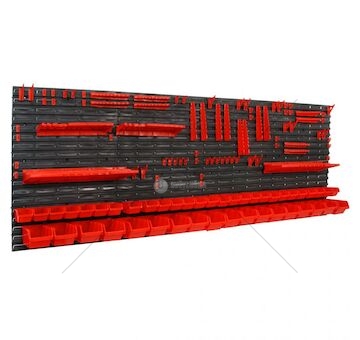 Závěsný organizér/držák 230x78cm, sada 130ks MAR-POL