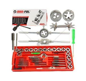 Závitníky sada 40ks MAR-POL