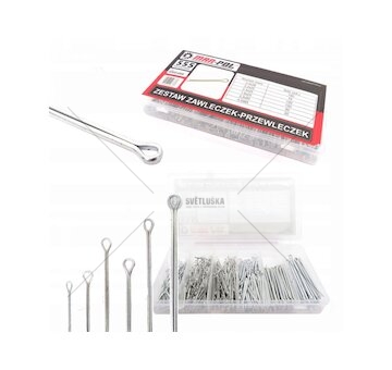 Závlačka, sada 555ks MAR-POL