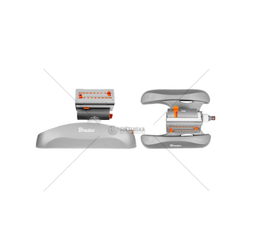 Zavlažovač trávníku WHITE LINE, oscilační, 16 trysek - BRADAS