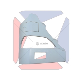 ZDERZAK PRZEDNI MB CITARO PRAWY Z KLAPKA POLMET P-2314-3