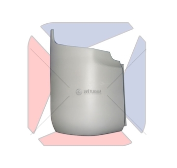 ZDERZAK TYLNY MB TRAVEGO LEWY POLMET P-6703