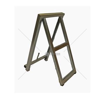 Žebřík skládací k návěsu - 2 stupně  TZ-101