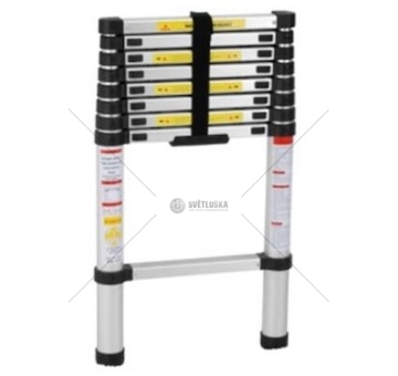 Žebřík teleskopický 3,2m hliníkový