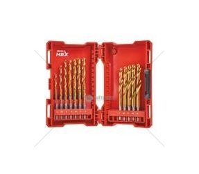 ZESTAW WIERTEL DO METALU 19SZT HSS-G TIN C8546 48894760