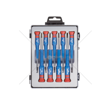 ZESTAW WKRETAKOW PRECYZYJNYCH 9CZ. TORX T4 - T20 X 40/50MM, PUDELKO PLAST. T? KING TON 32309PR