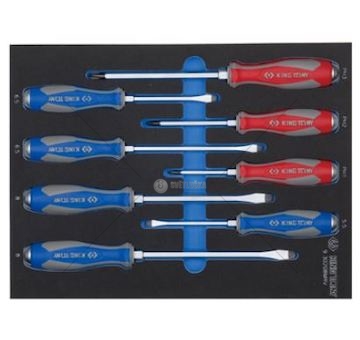 ZESTAW WKRETAKOW SLUSARSKICH 8CZ. KRZYZA KING TON 9-30208MRV