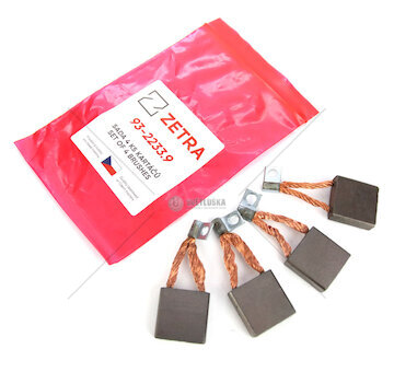 Zetra sada 4 ks kartáč / uhlík startéru | 93-2233.9