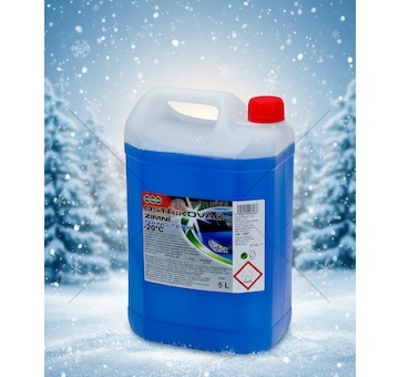 Zimní kapalina do ostřikovačů -20 °C 5L | Meloun & Kiwi – neškodná pro laky