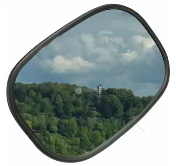 Zpětné zrcátko plastové 250mm/175mm | 5911-6662.1