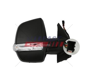 Zrcadlo fiat doblo 09> elektrické pr podgrv. + sensor cargo 8 pin ft88351