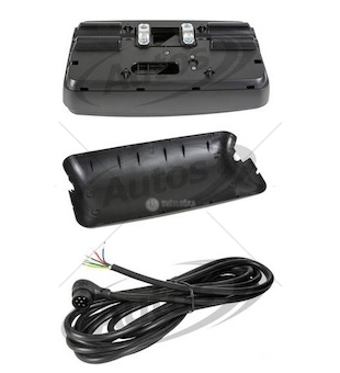 Zrcadlo hlavní 24v r1800 384x205x120 l/p man f2000, l2000, m2000 0150514_a