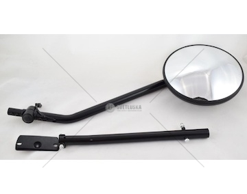 Zrcadlo rampové 24v 1219x303/pr.250mm přední s držákem mercedes atego 1/2, actros mp1/2/3 0106058_A