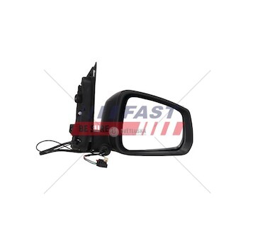 Zrcadlo vw caddy iv 20> elektrické pr podgrv. + antena WFT12916