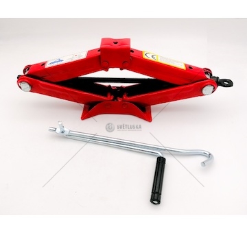 Zvedák nůžkový, trapézový JACK 1,5T mechanický