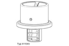 Termostat, chladivo BorgWarner (Wahler) 411045.82D