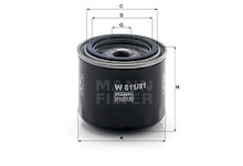 Olejový filtr MANN-FILTER W 811/81