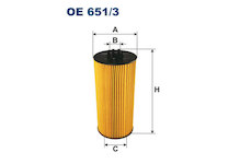 Olejový filtr FILTRON OE 651/3